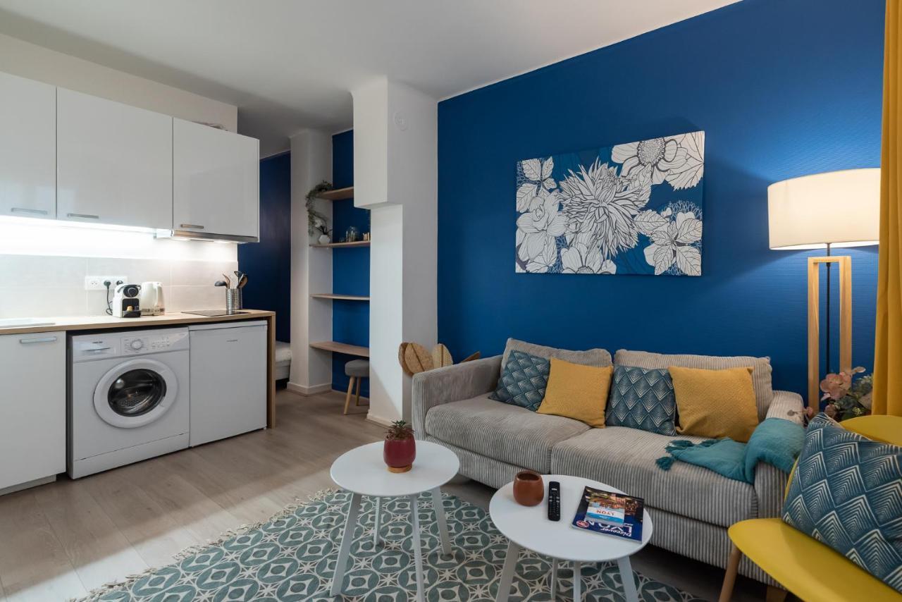 דירות וילאורבן Studio Blue Confort , Proche Gare Part Dieu מראה חיצוני תמונה